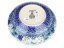 Low Bowl  22 cm (9")   Blue Summer UNIKAT