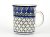 Mug CLASSIC 0,6 l (20 oz)   Blue Leaves