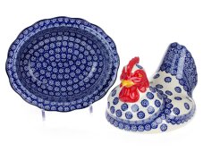 dóza slepice   Krajka