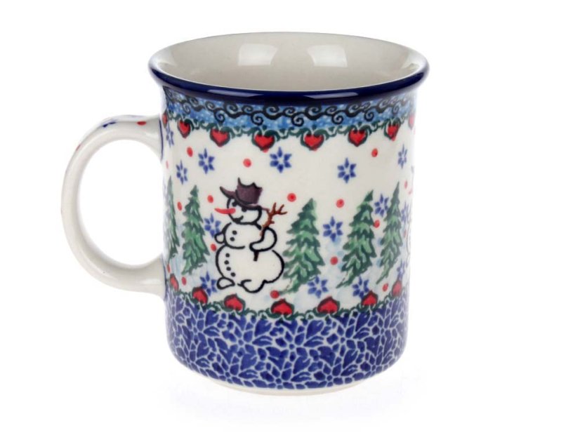 Henkelbecher KLASSIK 0,3 l   Schneemann  UNIKAT