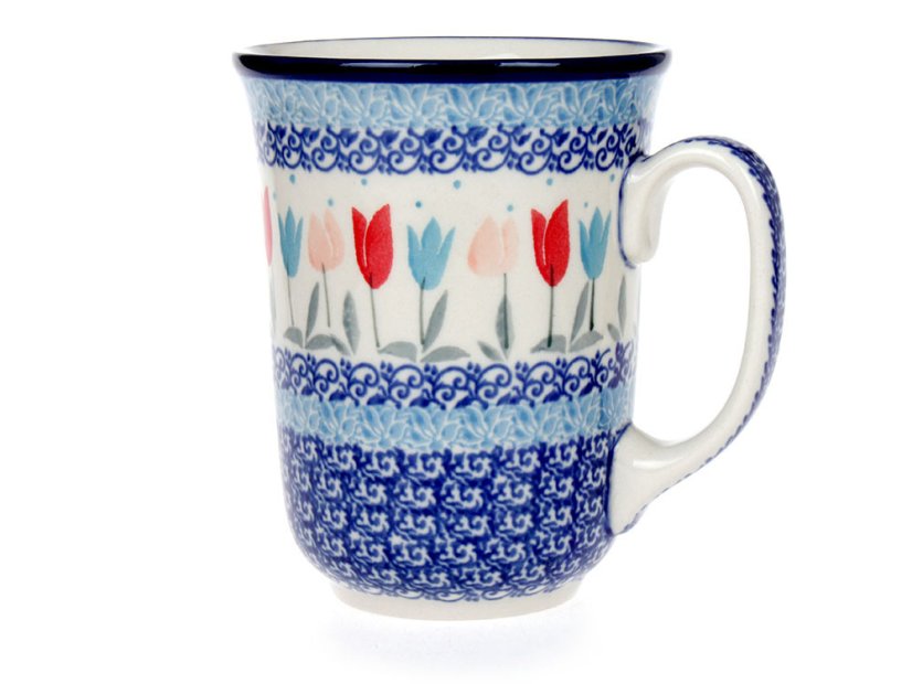 hrnek ART 0,5 l   Růžové tulipány