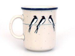 Mug CLASSIC 0,3 l (10 oz)   Swallows UNIKAT