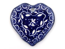 Heart Ornament   Ocean Wawes