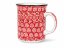 Mug CLASSIC 0,3 l (10 oz)   Red Lace