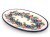 Oval Plate 22 cm (8")   Wreath