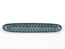Olivenschale 31 cm   Aztec Sonne grüne