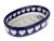 Seifenschale oval 11 cm   Herzen