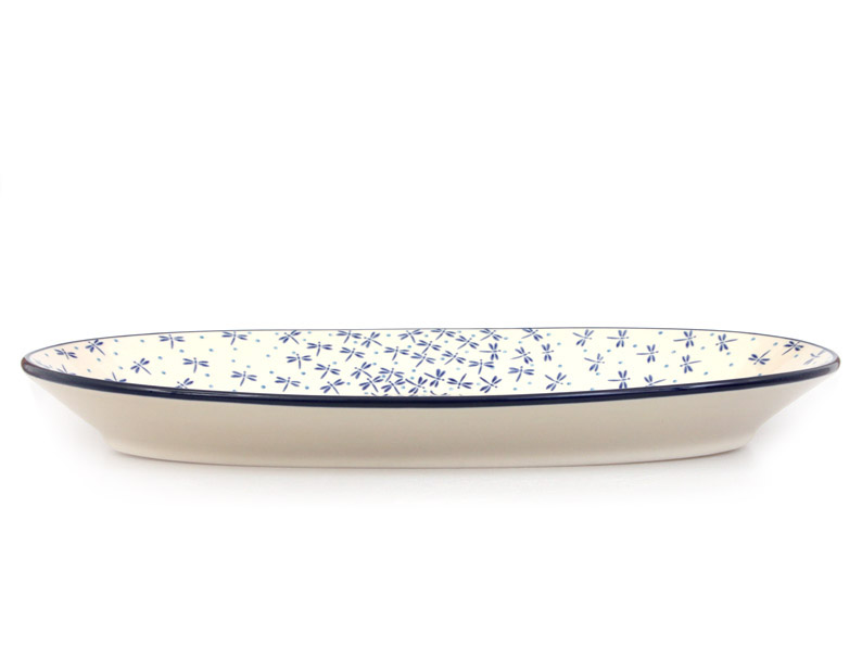 Oval Platter 45 cm (18")   Damselfly