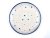 Teabag Plate 10 cm (4")   Snow Flowers