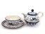 One-cup Teapot 0,6 l+0,25 l   Black Cat
