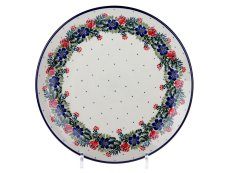 Shallow Plate 25 cm (10") Wreath