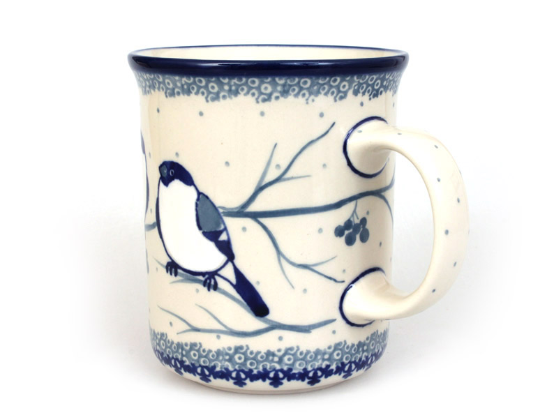 Mug CLASSIC 0,4 l (15 oz)   Titmouses in Winter UNIKAT