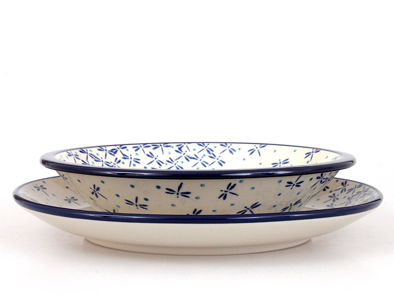 Soup Plate 21 cm (8")   Damselfly