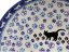 Low Bowl  22 cm (9")   Black Cat