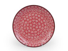Dessertteller 18 cm  Rote Spitze