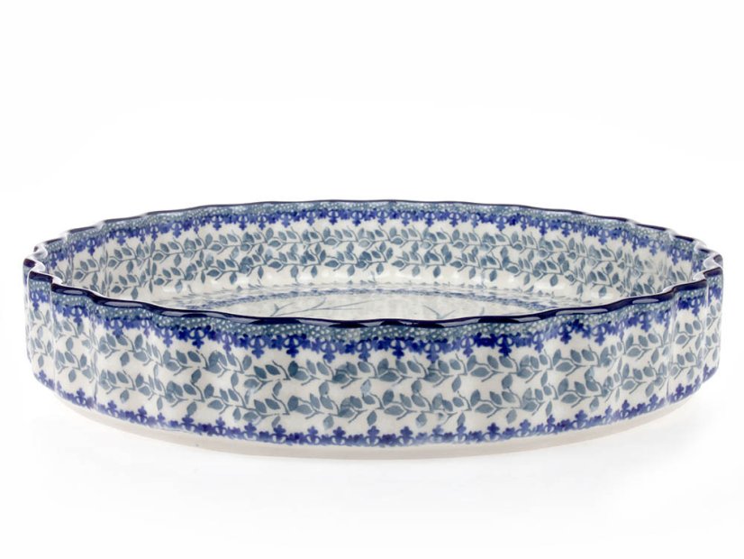koláčová forma  28,5 cm   Sýkorky v zimě  UNIKÁT