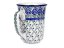 Mug ART 0,5 l (17 oz)   Blue Leaves