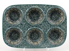 Muffins Baking Pan 29 cm Aztec Sun green