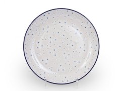 talíř mělký 25 cm   Sněhové květy