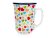 Henkelbecher ART 0,5 l   Bunte Herzen UNIKAT