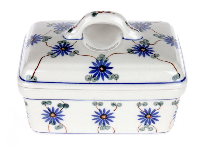 Square Butter Dish   Lattice