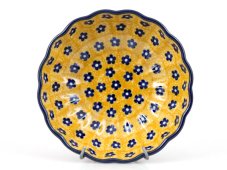 Corrugated Bowl 12 cm (5") Yellow