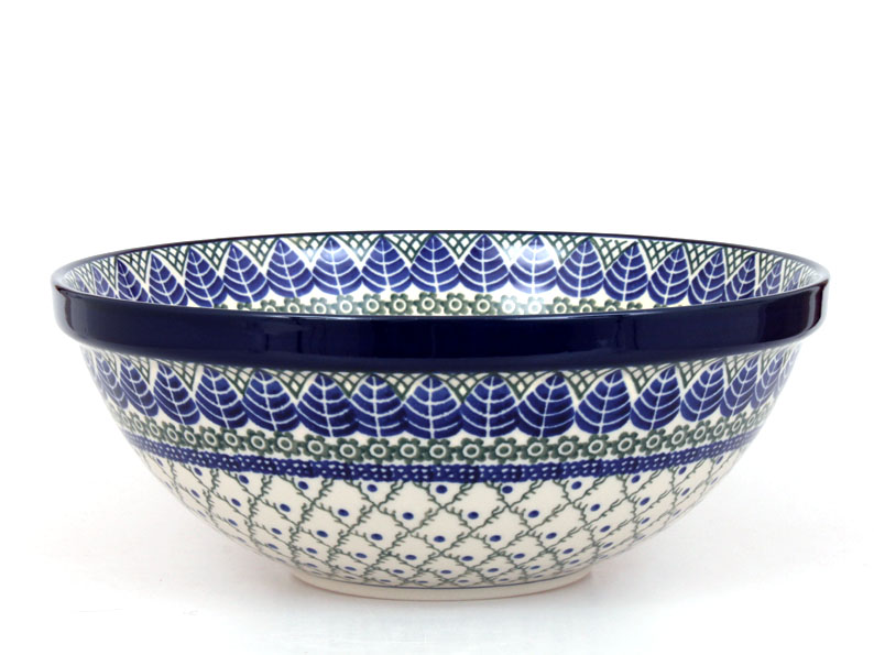 Bowl CLASSIC  28 cm (11")   Blue Leaves