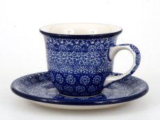 Tasse mit Untertasse 0,15 l   Spitze