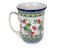 Mug ART 0,5 l (17 oz)   Apple Blossoms UNIKAT