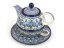One-cup Teapot 0,6 l+0,25 l   Asters