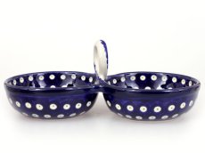 Double Bowl 25 cm Fish Eyes