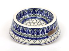 Pet Bowl for Dogs   Blue Leaves