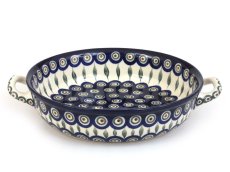 Round Baking Dish 31 cm (12")   Peacock