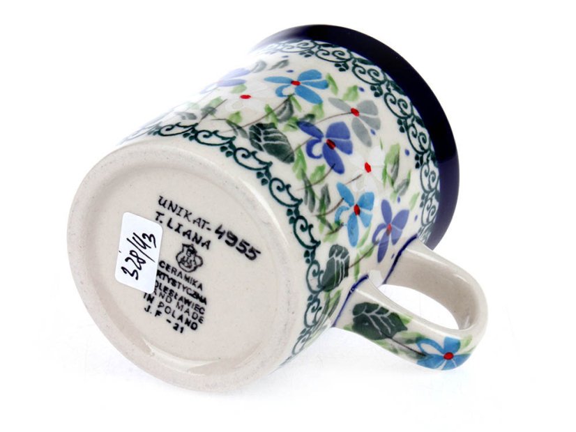 Mug Espresso 0,15 l (5 oz)   Violets UNIKAT