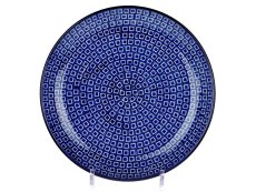 talíř mělký 25 cm Modrý klenot