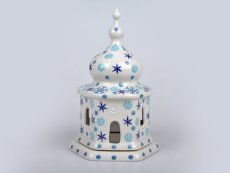 "Curch" Candle Holder 17 cm (7") Snow Day