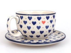 Cup with Saucer 0,35 l (13 oz)   In Love