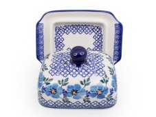 Small Butter Dish 1/8 kg   Blue Rose