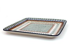 Square Platter 28 cm (11")   Indian Summer
