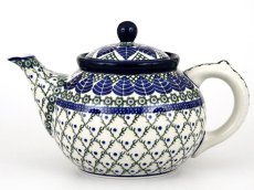 Teapot 1,2 l (40 oz) Blue Leaves