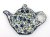 "Jug" Teabag Plate   Lobelia