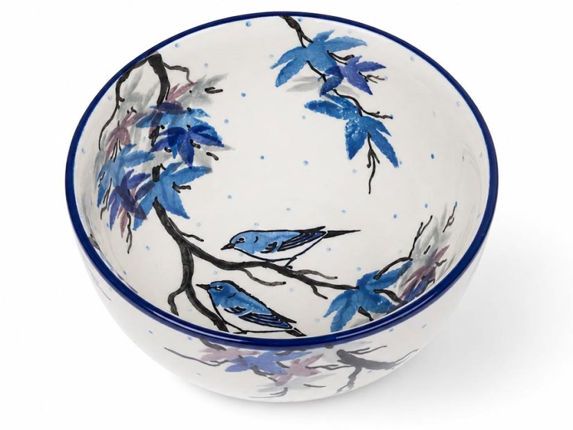 Bowl 14 cm (5")   Japanese Garden UNIKAT
