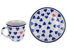 Mocca Cup with Saucer 0,06 l (2 oz) In Love