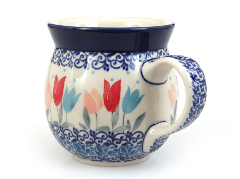 Bubble Mug 0,25 l (8 oz)   Pink Tulips