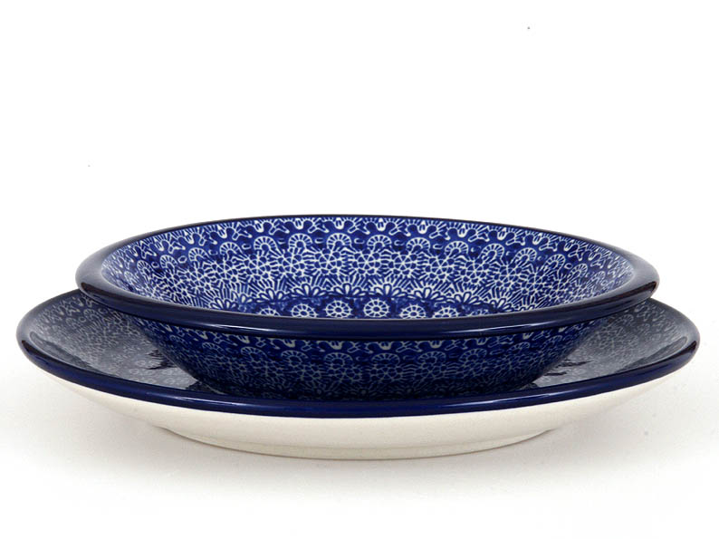 talíř hluboký 21 cm   Krajka