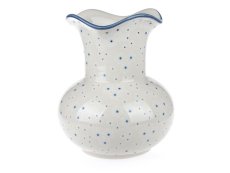 váza 21 cm   Sněhové květy