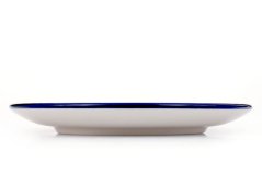 talíř mělký 25 cm   Modrá srdíčka