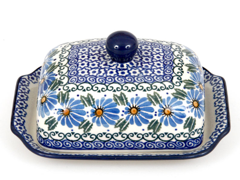 Butter Dish   Asters