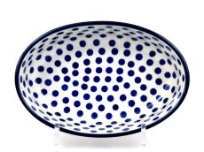 oválek 21 cm   Puntíky