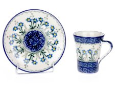 šálek s podšálkem 0,13 l Květinová zahrada